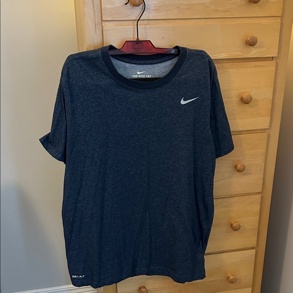 Nike Men's Dark Gray Dri-FIT Tee